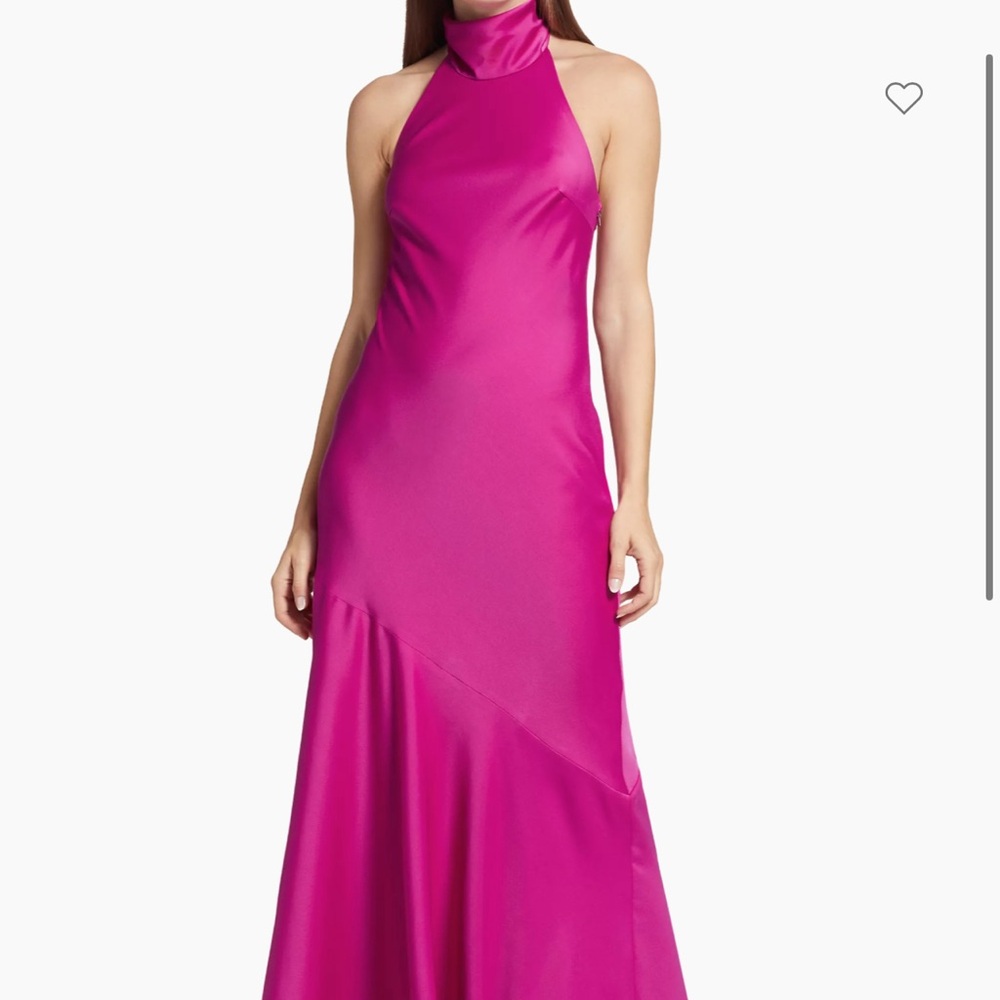 ML Monique Lhuillier Caroline Halter Gown